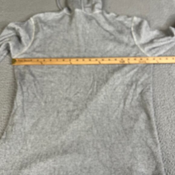 Hurley Sweatshirt Mens XL Gray Hoodie Thermal Waffle Pullover Sweater Surf Skate - Picture 9 of 10